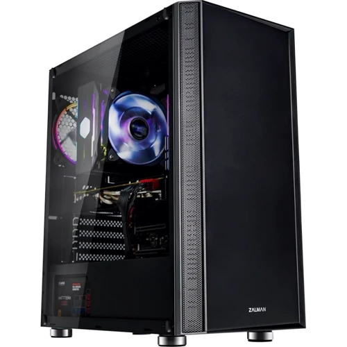 Корпус Zalman R2 Black RGB Glass фото 5