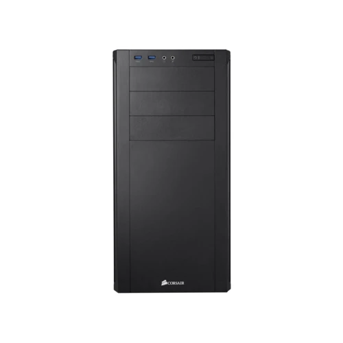 Корпус CORSAIR Carbide 200R Compact (CC-9011023-WW): Материал передней панели пластик