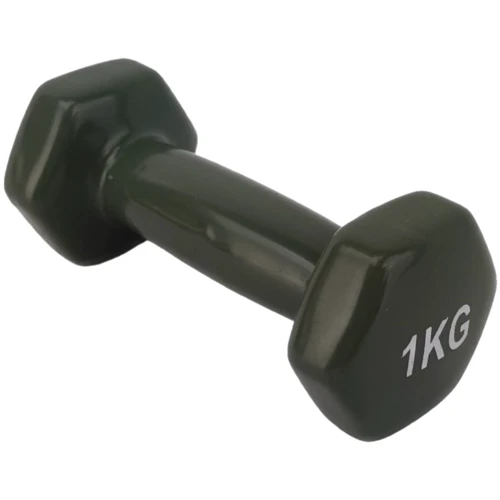 Гантель LEXFIT сталева з вініловим покриттям 1кг чорна (LKDB-505-1): Кількість гантелей, шт 1