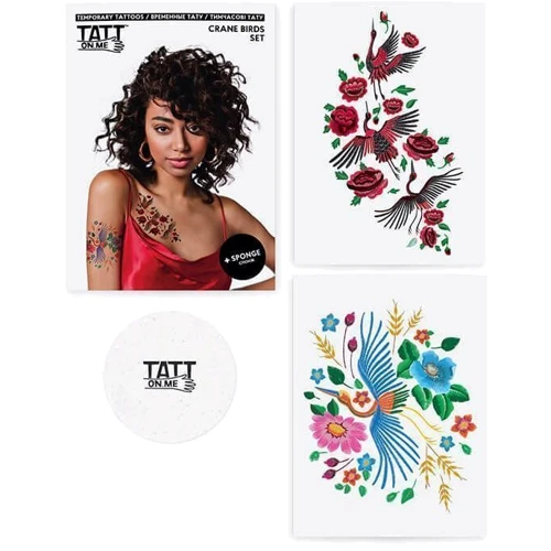 Временные тату TATTon.me Crane Birds Set (TSCraneBirds): Производитель TATTon.me