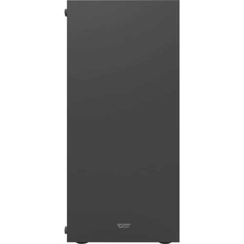 Корпус DarkFlash DK100 Black: Матеріал передній панелі пластик и металл