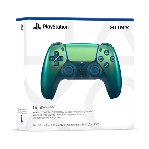 Аксессуар для приставок Sony DualSense Chroma Teal (1000044461, 1000044474): Тип аксессуара Контроллеры