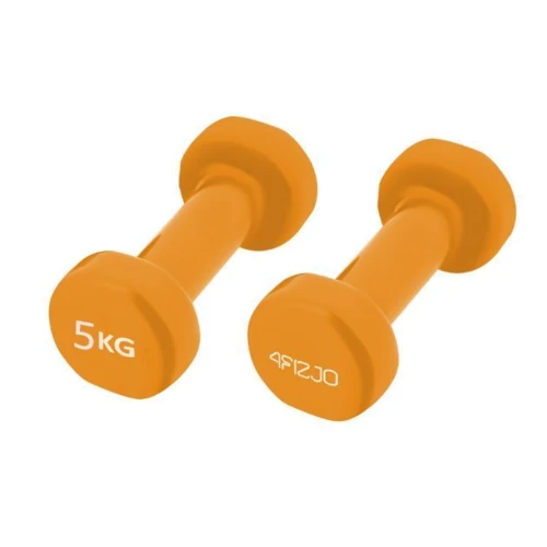 Гантель 4FIZJO 4FJ0210 виниловая 2x5 кг: Вес гантели, кг 10.5
