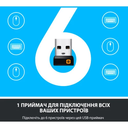 Мышь Logitech M325 Wireless Mouse Light Silver (910-002335): Количество кнопок 3