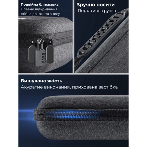 Аксессуар для приставок Сумка-чехол JSAUX для Steam Deck \ OLED, ROG Ally, ROG Ally X, Nintendo Switch \ OLED, PlayStation Portal BG0106X серый фото 5