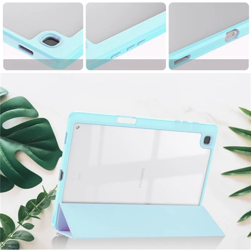 Аксессуар для планшетных ПК BeCover Case Book Soft Edge with Pencil mount Light Blue for Samsung Galaxy Tab S6 Lite 2024 P620/P625/P627 (710841): Совместимость Samsung Galaxy Tab S6 Lite 2024 P625, Samsung Galaxy Tab S6 Lite 2024 P620, Samsung Galaxy Tab S6 Lite 2024 P627