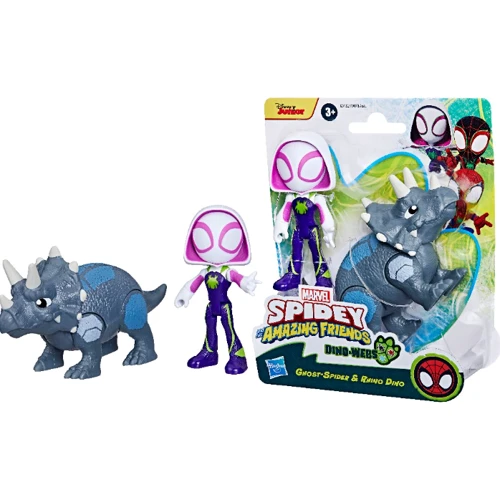 Набор HASBRO Spidey and His Amazing Friends Герой и Дино G0122 SAF HERO DINO WEBS GHOST (F9478_G0122) фото 4