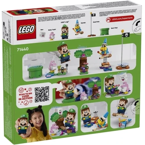 Конструктор LEGO Super Mario Пригоди з інтерактивним LEGO Луїджі 210 деталей (71440) фото 13