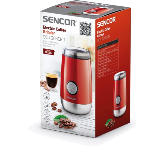 Кофемолка Sencor SCG 2050RD: Мощность, Вт 150