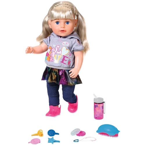 Кукла Baby Born серии "Нежные объятия" - Сестрёнка-Модница (43 cm, с аксессуарами) (824603)