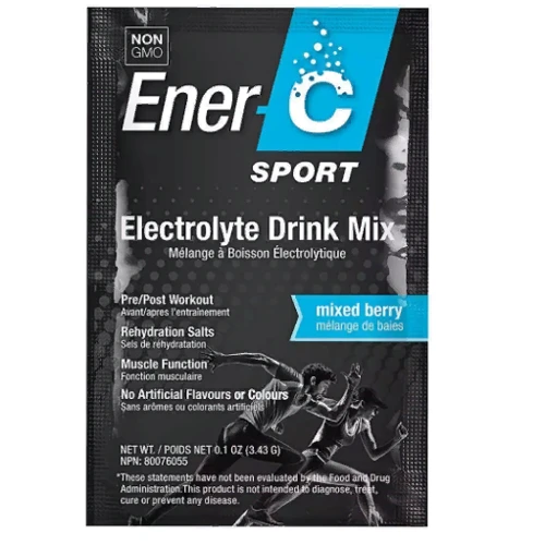 Ener-C Sport Electrolyte Drink Mix, 4 g /1servings/ Mixed Berry