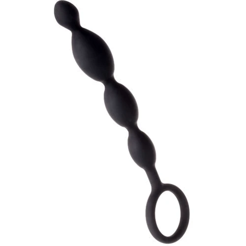 Анальная цепочка Toyfa A-Toys Anal Beads S-Seiz, черная
