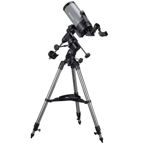 Телескоп Bresser FirstLight MAC 100/1400 EQ3 з адаптером для смартфона (9621802): Колір серый