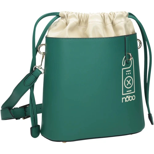 Женская сумка бакет-бэг Nobo зеленая (NBAG-I5160-C008)