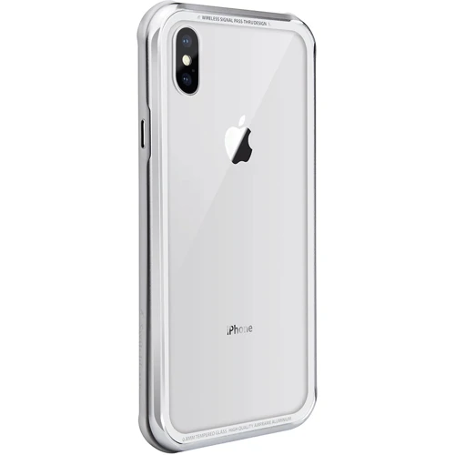 Чохол для iPhone SwitchEasy iGlass Silver (GS-103-46-170-26) for iPhone Xs Max: Тип аксесуара чохол