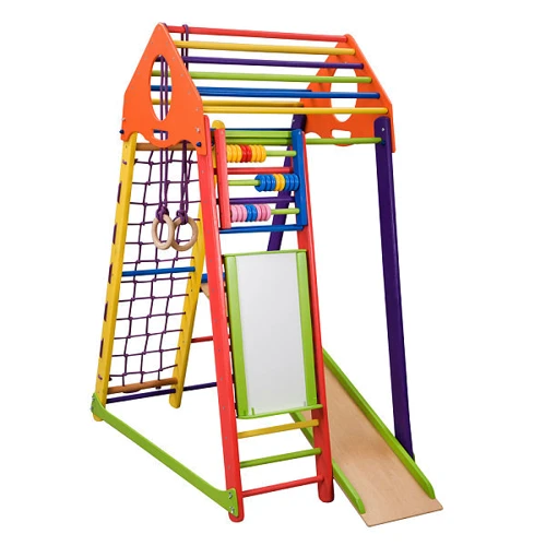 Детский спортивный комплекс SportBaby BambinoWood Color Plus фото 4