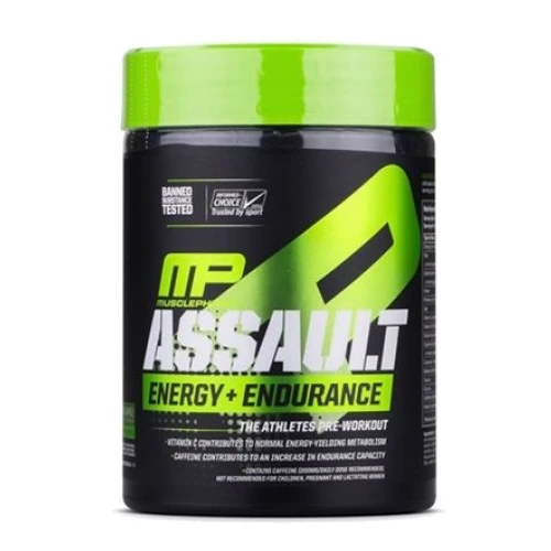 Предтренировочный комплекс Muscle Pharm Assault Energy + Endurance 345 g /30 servings/ Strawberry Ice