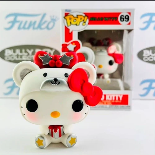 Игровая фигурка FUNKO POP! серии Hello Kitty - Китти в костюме медведя (72075): Пол Унисекс