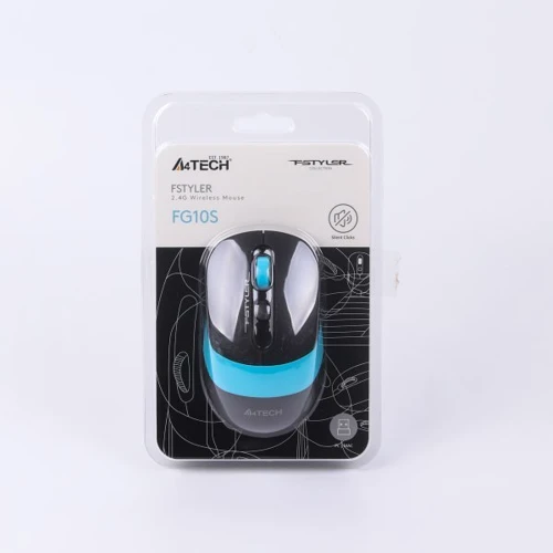 Мышь A4Tech Fstyler FG10S Black/Blue: Максимальное разрешение сенсора, dpi 2000