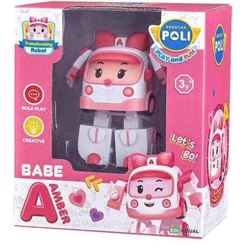 Трансформер-малюк Robocar Poli Робокар Ембер (ZR-917): Вид Машинки-трансформеры