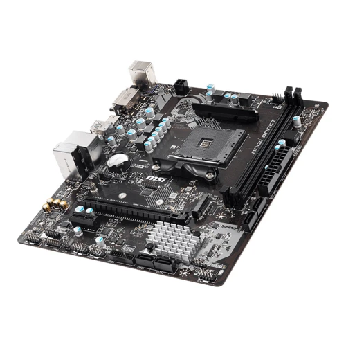 MSI A320M-A PRO MAX: Разъемы на плате PCI Express x1, SATA 3.0