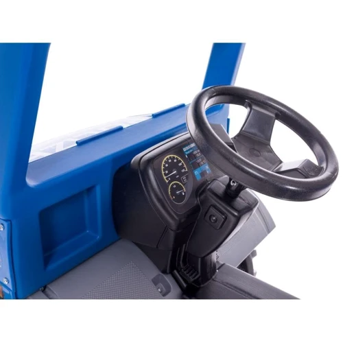 Полицейская машина Rolly Toys rollyUnimog Polizei синяя (038251): Материал корпуса металл
