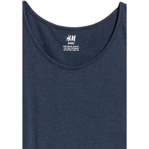 Майка H&M 9Z5377666 146-152 см темно-синяя: Тип Майки