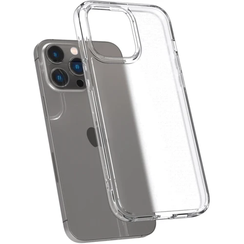 Чехол для iPhone Spigen Ultra Hybrid Crystal Clear (ACS04816) for iPhone 14 Pro Max: Материалы поликарбонат и полиуретан