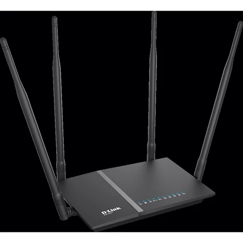 Маршрутизатор Wi-Fi D-Link DIR-825: Количество LAN портов 4
