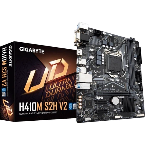 Gigabyte H410M S2H V2: Оперативна пам'ять 2xDDR4 2933 МГц, до 64 ГБ