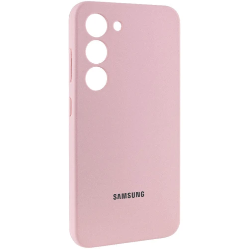 Чехол для телефонов Lakshmi Premium Silicone Case with Logo Full Camera Pink Sand for Samsung S921 Galaxy S24: Совместимость Samsung S921 Galaxy S24