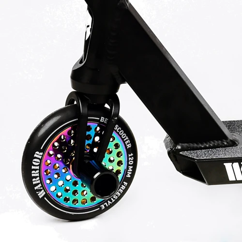 Самокат трюковый Best Scooter Warrior Black and Red (112767): Тип тормоза ножной