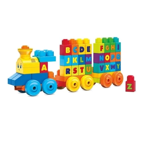 Конструктор Mega Bloks Музыкальный паровозик 50 деталей (FWK22)