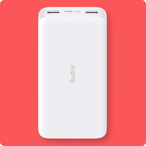 Внешний аккумулятор Xiaomi Redmi Power Bank 20000mAh Quick Charge 18W White (PB200LZM/VXN4265CN): Количество USB 2