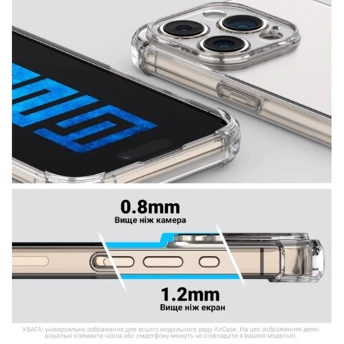 Чохол для телефона ArmorStandart Air Force Camera cover Transparent для Samsung A366 Galaxy A36 5G (ARM82170): Тип накладка на заднюю часть