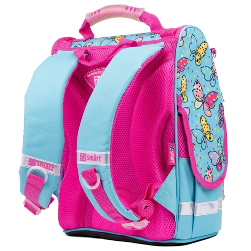Рюкзак каркасный Smart PG-11 Bright butterflies (557723): Возрастная группа от 6 до 10 лет