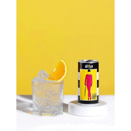 Напиток газированный Artisan Classic London Tonic Can, ж/б, 0.2л (9353606010203) фото 5