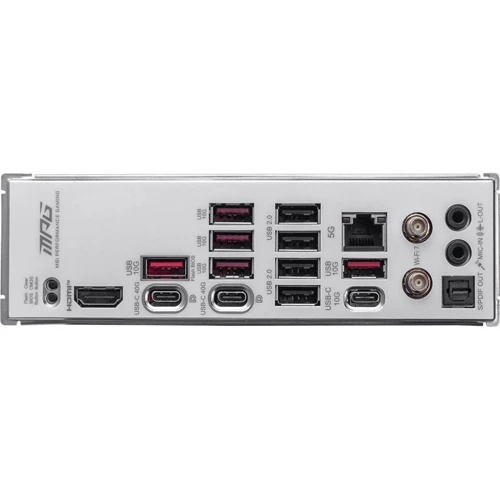 MSI MPG X870E EDGE TI WIFI UA: Оперативная память 4xDDR5 8400+ МГц, до 256 ГБ
