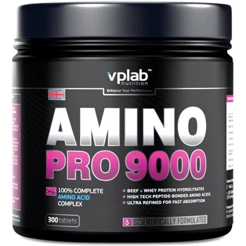 Амінокислота для спорту VPLab Amino Pro 9000 300 tablets