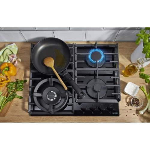 Варильна поверхня Gorenje GKTW641SYB: Кількість конфорок 4