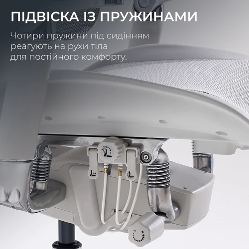 Офисное кресло Sihoo DORO S300 Mesh Light Grey (S300-M202)