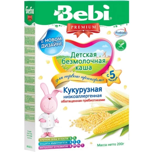 Каша кукурудзяна нізкоаллергенная з пребіотиками (3838471019835)