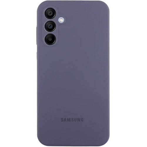 Чохол для телефона Lakshmi Premium Silicone Case з Logo Full Camera Dark Gray для Samsung A356 Galaxy A35