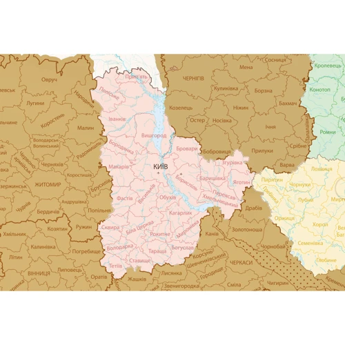 Скретч карта Украины UFT Scratch Map Ukraine фото 5