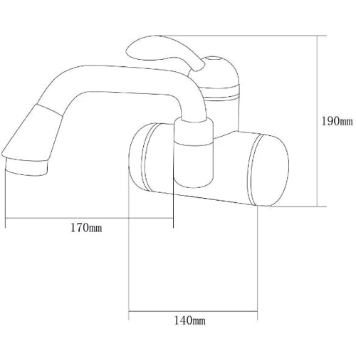 Бойлер Aquatica LZ-6A211W: Монтаж на стену