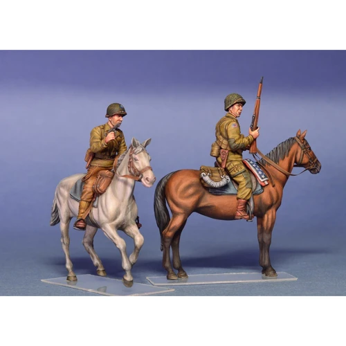 Сборная модель MiniArt Американские всадники, Нормандия, 1944 г. 1:35 (MA35151) фото 4