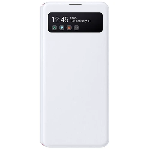 Чехол для телефонов Samsung Wallet Cover View S White (EF-EA415PWEGRU) for Samsung A415 Galaxy A41