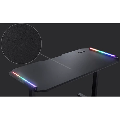 Стол для геймера Cougar Эргономичный дизайн USB 3.0/Type-C Extension Хаб RGB Подсвечивание Электрическое регулирование высоты (E-DEIMUS 120)