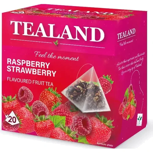 Чай Tealand фруктовий Raspberry-Strawberry малина-полуниця 20х2 г (10102108)