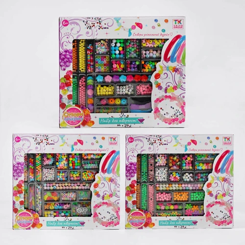 Набір бісеру TK Group 3 види (ТК 1145-09): Виробник TK Group